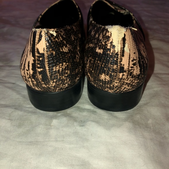 Shoe Cult Nasty Gal Snakeskin Loafers - Picture 7 of 9